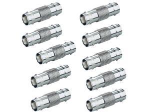 10pcs Female to Female BNC Barrel Connector RJ59 CCTV Coax Adapter Cable 10pcs Female to Female BNC Barrel Connector RJ59 CCTV Coax Adapter Cable