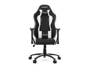 AKRacing Nitro Racing Style Gaming Chair with High Backrest, Recliner, Swivel, Tilt, Rocker and Seat Height Adjustment Mechanisms. White PU Leather AKRacing Nitro Racing Style Gaming Chair with High Backrest, Recliner, Swivel, Tilt, Rocker and Seat Height Adjustment Mechanisms. White PU Leather