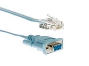 CablesAndKIts - Compatible DB9 to RJ45 Console Cable, 6ft, Lifetime Warranty CablesAndKIts - Compatible DB9 to RJ45 Console Cable, 6ft, Lifetime Warranty