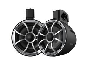 Wet Sounds RECON 6 POD-B - Wet Sounds 6.5 Inch Coaxial Tower Speakers, Black Enclosures with Silver XS Grilles (pair) Wet Sounds RECON 6 POD-B - Wet Sounds 6.5 Inch Coaxial Tower Speakers, Black Enclosures with Silver XS Grilles (pair)