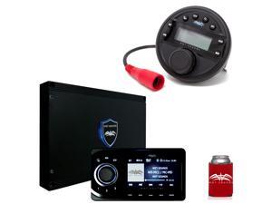 Wet Sounds WS-MC1 & Transom Remote Bundle: Marine Media System with Full-Color LCD Display, Bluetooth, & Wired Remote Wet Sounds WS-MC1 & Transom Remote Bundle: Marine Media System with Full-Color LCD Display, Bluetooth, & Wired Remote