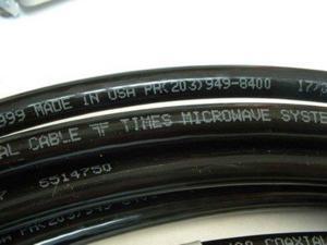 LMR400 N Male to N Female Jumpers - Times Microwave LMR-400 US Made Coax Cable (50 ft) LMR400 N Male to N Female Jumpers - Times Microwave LMR-400 US Made Coax Cable (50 ft)