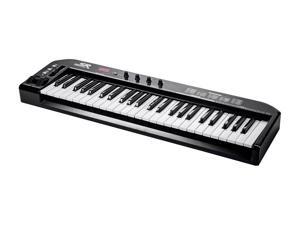 Monoprice MIDI Keyboard Controller - Black, 49 Key | Pitch-bend & Modulation wheels, Driverless plug and play for Windows and Mac PCs - Stage Right Series Monoprice MIDI Keyboard Controller - Black, 49 Key | Pitch-bend & Modulation wheels, Driverless plug and play for Windows and Mac PCs - Stage Right Series