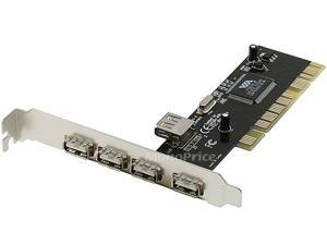 Monoprice VIA 5-Port USB 2.0 PCI Card (4 External Plus 1 Shared Internal) Monoprice VIA 5-Port USB 2.0 PCI Card (4 External Plus 1 Shared Internal)