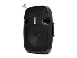 Portable Bluetooth PA Loudspeaker Molded Cabinet Speaker System, 15'' Subwoofer, 5'' Tweeter, USB/SD Card Readers, Guitar & Mic Inputs, FM Radio, 1000 Watt Portable Bluetooth PA Loudspeaker Molded Cabinet Speaker System, 15'' Subwoofer, 5'' Tweeter, USB/SD Card Readers, Guitar & Mic Inputs, FM Radio, 1000 Watt