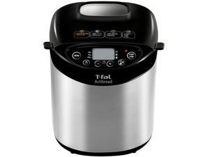T-fal PF311E ActiBread Programmable Bread Machine Stainless Steel Housing Nonstick Coating Automatic Bread Maker with LCD Display, 2-Pound, Silver T-fal PF311E ActiBread Programmable Bread Machine Stainless Steel Housing Nonstick Coating Automatic Bread Maker with LCD Display, 2-Pound, Silver