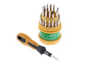 31 in 1 Screwdriver Set PC Hard Drive Printer Shaver Repair Kit Tools 31 in 1 Screwdriver Set PC Hard Drive Printer Shaver Repair Kit Tools