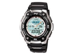 Casio AQW101-1AV Sports Gear Watch with Fishing Mode and Moon Data Casio AQW101-1AV Sports Gear Watch with Fishing Mode and Moon Data