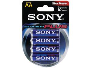 Sony S-AM3B4A STAMINA PLUS Alkaline Batteries (AA; 4 pk) Sony S-AM3B4A STAMINA PLUS Alkaline Batteries (AA; 4 pk)
