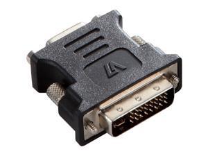 V7 Black Video Adapter Dvi-I Male To Vga Female V7 Black Video Adapter Dvi-I Male To Vga Female