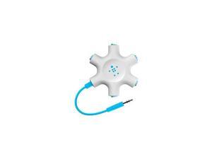 Belkin Rockstar Multi Headphone Splitter (Blue) Belkin Rockstar Multi Headphone Splitter (Blue)