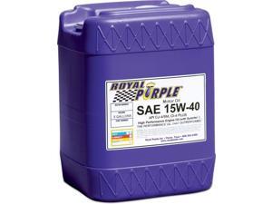 Royal Purple 05154 API-Licensed SAE 15W-40 High Performance Synthetic Motor Oil - 5 gal. Royal Purple 05154 API-Licensed SAE 15W-40 High Performance Synthetic Motor Oil - 5 gal.