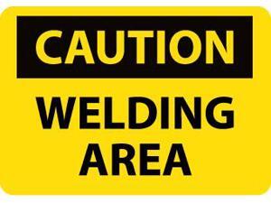 NMC C362PB-CAUTION, WELDING AREA, 10X14, PS VINYL (1 EACH) NMC C362PB-CAUTION, WELDING AREA, 10X14, PS VINYL (1 EACH)