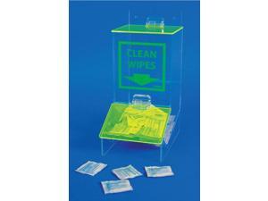 NMC ALC1-ACRYLIC, LENS CLEANER TOWELETTE DISPENSER, 11.25h x 6w x 9 d (1 EACH) NMC ALC1-ACRYLIC, LENS CLEANER TOWELETTE DISPENSER, 11.25h x 6w x 9 d (1 EACH)