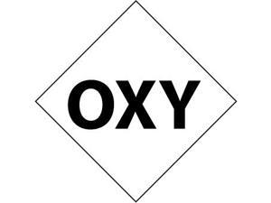NMC DCL116-NFPA LABEL SYMBOL, OX, 6" , PS VINYL (PAK OF 5) NMC DCL116-NFPA LABEL SYMBOL, OX, 6" , PS VINYL (PAK OF 5)