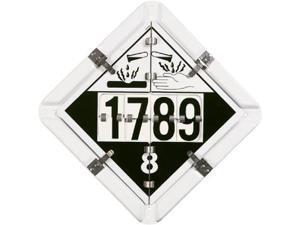 NMC PH5-PLACARD, COMBINATION, FOR LIQUID CARRYING VEHICLES, 5 PLACARDS AND CHANGEABLE NUMBERS (1 EACH) NMC PH5-PLACARD, COMBINATION, FOR LIQUID CARRYING VEHICLES, 5 PLACARDS AND CHANGEABLE NUMBERS (1 EACH)
