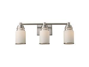 Elk Lighting Bryant 3-Light Vanity in Satin Nickel - 11266-3 Elk Lighting Bryant 3-Light Vanity in Satin Nickel - 11266-3