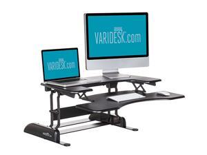 Height-Adjustable Standing Desk - VARIDESK Pro Plus 36 - Black Height-Adjustable Standing Desk - VARIDESK Pro Plus 36 - Black