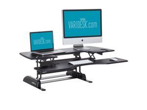 Height-Adjustable Standing Desk - VARIDESK Pro Plus 48 - Black Height-Adjustable Standing Desk - VARIDESK Pro Plus 48 - Black