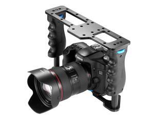 Neewer Aluminum Alloy Film Movie Making Camera Video Cage for DSLR Cameras Such as Canon 5D mark II III 700D 650D 600D;Nikon D7200 D7100 D7000 D5200 D5100 D5000 Pentax Sony A7,A7II,A7R,A7S Olympus Neewer Aluminum Alloy Film Movie Making Camera Video Cage for DSLR Cameras Such as Canon 5D mark II III 700D 650D 600D;Nikon D7200 D7100 D7000 D5200 D5100 D5000 Pentax Sony A7,A7II,A7R,A7S Olympus