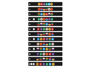 Neewer® Guitar Fretboard Note Decals Fingerboard Frets Map Sticker for Beginner Learner Practice, Black Background & Multicolor Neewer® Guitar Fretboard Note Decals Fingerboard Frets Map Sticker for Beginner Learner Practice, Black Background & Multicolor
