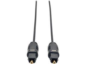 Tripp Lite Model A102-02M-THIN 6.6 ft. Ultra Thin Toslink Digital Optical SPDIF Audio Cable Male to Male Tripp Lite Model A102-02M-THIN 6.6 ft. Ultra Thin Toslink Digital Optical SPDIF Audio Cable Male to Male