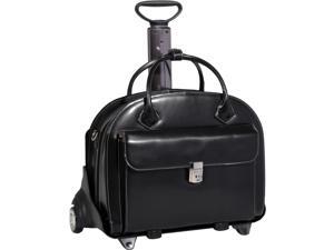 McKlein USA W Series Glen Ellyn Leather Detachable-Wheeled Women's 15.4in. Laptop Case McKlein USA W Series Glen Ellyn Leather Detachable-Wheeled Women's 15.4in. Laptop Case