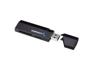 Sabrent CR-UMSS Mini USB 3.0 Micro SD and SD Card Reader Sabrent CR-UMSS Mini USB 3.0 Micro SD and SD Card Reader