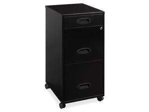 Lorell 17427 SOHO 18" 3-Drawer File Cabinet Lorell 17427 SOHO 18" 3-Drawer File Cabinet