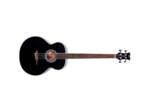 Dean Spruce Top 4 String Acoustic Electric Bass Guitar - Classic Black Dean Spruce Top 4 String Acoustic Electric Bass Guitar - Classic Black