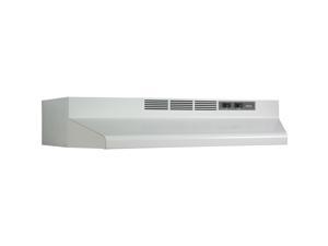 Broan F402401 24 Inch Range Hood - White Broan F402401 24 Inch Range Hood - White