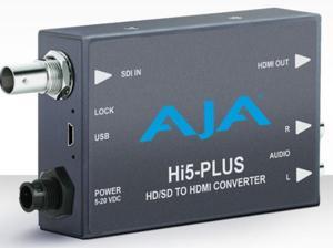 AJA Hi5-Plus 3G/SD/HD-SDI to HDMI and Audio Converter AJA Hi5-Plus 3G/SD/HD-SDI to HDMI and Audio Converter