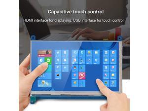 Ciglow Screen for Raspberry, 7inch HDMI LCD IPS Capacitive Touch Screen Raspberry Pi Monitor with USB Port for Raspberry Pi 3B Compatible with Win10. Ciglow Screen for Raspberry, 7inch HDMI LCD IPS Capacitive Touch Screen Raspberry Pi Monitor with USB Port for Raspberry Pi 3B Compatible with Win10.