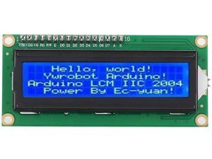 HW-060A LCD Display Module, 3.3V 1602 LCD Screen IIC I2C Module Interface Adapter for Arduino Uno Raspberry pi, Blue Backlight HW-060A LCD Display Module, 3.3V 1602 LCD Screen IIC I2C Module Interface Adapter for Arduino Uno Raspberry pi, Blue Backlight