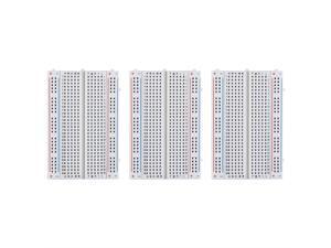Coolfuy Breadboard 400 Point Solderless Breadboards for Arduino DIY Electronics kit 3PCS Coolfuy Breadboard 400 Point Solderless Breadboards for Arduino DIY Electronics kit 3PCS