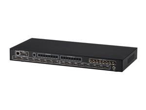 Monoprice Blackbird 4K 8x8 HDMI Matrix - Black | 4K @ 30Hz, HDCP 2.2 Compliant, EDID RS232, IR Coaxial, Audio Out, PC control, And Deep Color Support Monoprice Blackbird 4K 8x8 HDMI Matrix - Black | 4K @ 30Hz, HDCP 2.2 Compliant, EDID RS232, IR Coaxial, Audio Out, PC control, And Deep Color Support