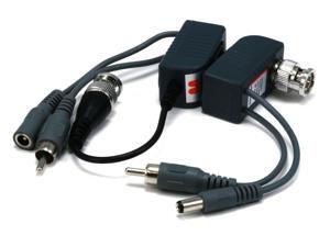 Monoprice 1-Channel Passive CCTV Security Camera Balun - Video/Audio/Power Over Cat5 Cable Monoprice 1-Channel Passive CCTV Security Camera Balun - Video/Audio/Power Over Cat5 Cable