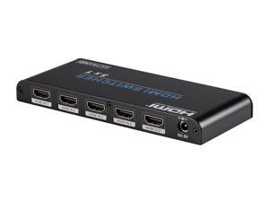 Monoprice Blackbird 4K 5x1 HDMI 2.0 Switch | HDR, HDCP 2.2, 4K@60Hz, Includes An Infrared Remote Control Monoprice Blackbird 4K 5x1 HDMI 2.0 Switch | HDR, HDCP 2.2, 4K@60Hz, Includes An Infrared Remote Control