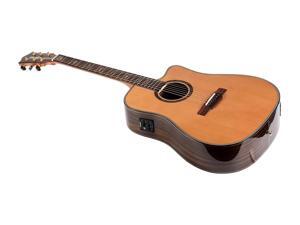 Monoprice Solid Top Acoustic Electric Guitar - Cedar with Fishman Pickup Tuner and Protective Gig Bag - Idyllwild Series Monoprice Solid Top Acoustic Electric Guitar - Cedar with Fishman Pickup Tuner and Protective Gig Bag - Idyllwild Series