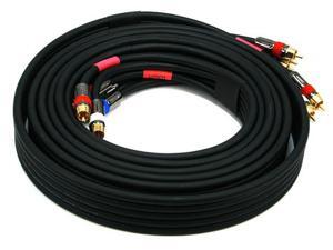 12ft 18AWG CL2 Premium 5-RCA Component Video/Audio Coaxial Cable (RG-6/U) - Black 12ft 18AWG CL2 Premium 5-RCA Component Video/Audio Coaxial Cable (RG-6/U) - Black