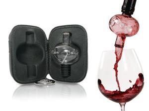 Soiree In-bottle Wine Aerator Decanter with Luxurious Travel Case Soiree In-bottle Wine Aerator Decanter with Luxurious Travel Case
