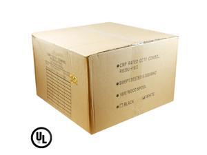 Five Star Cable 1000 ft. CMP RG59U Video Zip Combo Cable Box 1000 foot Plenum White RG59 Siamese Coaxial + 18 / 2 Power Cable Reel-in box Five Star Cable 1000 ft. CMP RG59U Video Zip Combo Cable Box 1000 foot Plenum White RG59 Siamese Coaxial + 18 / 2 Power Cable Reel-in box