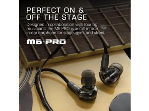 MEE audio M6 Pro Universal-Fit Noise-Isolating Musician's In-Ear Monitors with Detachable Cables (Smoke) MEE audio M6 Pro Universal-Fit Noise-Isolating Musician's In-Ear Monitors with Detachable Cables (Smoke)