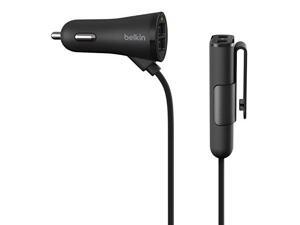 Belkin - Road Rockstar 4-Port USB Car Charger in Black Belkin - Road Rockstar 4-Port USB Car Charger in Black