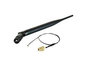 Super Power Supply® 1 x 6dBi RP-SMA Dual Band 2.4GHz 5GHz + 1 x 8in / 20cm U.fl / IPEX Cable Antenna Mod Kit No Soldering for Wireless Routers Linksys Cisco E2000 E2500 EA2700 E3000 EA3500 E4200 Super Power Supply® 1 x 6dBi RP-SMA Dual Band 2.4GHz 5GHz + 1 x 8in / 20cm U.fl / IPEX Cable Antenna Mod Kit No Soldering for Wireless Routers Linksys Cisco E2000 E2500 EA2700 E3000 EA3500 E4200