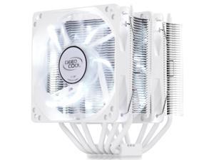 DEEPCOOL 6 Heatpipes CPU Cooling Fan with White LED, Twin Heatsinks and 120mm Silent Fans, NEPTWIN WH DEEPCOOL 6 Heatpipes CPU Cooling Fan with White LED, Twin Heatsinks and 120mm Silent Fans, NEPTWIN WH