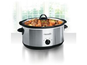 Crock-Pot 8.0-Quart Slow Cooker, Manual, Stainless Steel SCV800-S Crock-Pot 8.0-Quart Slow Cooker, Manual, Stainless Steel SCV800-S