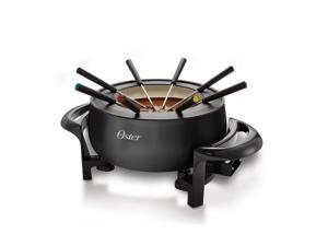 Oster Titanium Infused DuraCeramic™ 3-Qt Fondue Pot, Black FPSTFN7700W-TECO Oster Titanium Infused DuraCeramic™ 3-Qt Fondue Pot, Black FPSTFN7700W-TECO