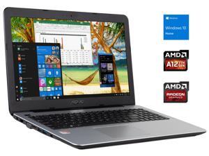 Asus X555QA 15.6" HD Notebook, AMD Quad-Core A12-9720P Upto 3.6GHz, 8GB RAM, 128GB SSD, VGA, HDMI, Card Reader, Wi-Fi, Bluetooth, Windows 10 Home Asus X555QA 15.6" HD Notebook, AMD Quad-Core A12-9720P Upto 3.6GHz, 8GB RAM, 128GB SSD, VGA, HDMI, Card Reader, Wi-Fi, Bluetooth, Windows 10 Home