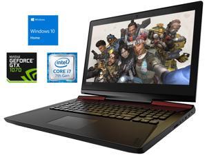 Lenovo LEGION Y920 Notebook, 17.3" FHD Display, Intel Core i7-7820HK Up to 3.9 GHz, 16 GB RAM, 512 GB NVMe SSD + 1 TB HDD, GTX 1070, HDMI, DisplayPort, Card Reader, Wi-Fi, Bluetooth, Windows 10 Home Lenovo LEGION Y920 Notebook, 17.3" FHD Display, Intel Core i7-7820HK Up to 3.9 GHz, 16 GB RAM, 512 GB NVMe SSD + 1 TB HDD, GTX 1070, HDMI, DisplayPort, Card Reader, Wi-Fi, Bluetooth, Windows 10 Home